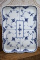 Rare Royal Copenhagen Blue Fluted Half Lace Tray.1/677. 
1.sort. from 1898-1923...