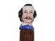 Antik K 
presents: 
Bottle 
stopper shaped 
as a man from 
around 
1890-1900
