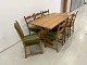 Classic dining 
table set in 
solid oak by 
Henry/Henning 
...