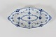 Stari Antik presents: Royal Copenhagen Blue Fluted Half LaceOblong serving platter 613L 24.5 cm