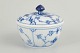L'Art presents: Royal Copenhagen, sugar bowl, Blue Fluted Plain.