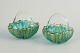 L'Art presents: Murano, pair of baskets.