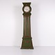 Osted Antik & Design presents: Bornholm Longcase Clock – “Frøken” Model – Hand-Painted With Carved Details – ...