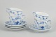 L'Art presents: Royal Copenhagen, Blue Fluted Plain, coffee set for 4 persons.