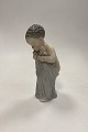 Danam Antik presents: Royal Copenhagen Art Nouveau Figurine of Naked Baby in cloth No. 3505