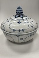 Danam Antik presents: Royal Copenhagen Blue Fluted Plain Large Jubilee Punch Bowl No 189.