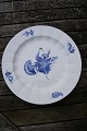 Antikkram presents: Blue Flower Angular Danish porcelain, round serving dishes 33.5cm