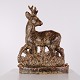Osted Antik & Design presents: Stoneware Figure – Standing Deer – Model 21333 – Knud Kyhn – Royal Copenhagen