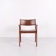 Osted Antik & Design presents: Armchair – Teak – Brown Leather – Danish Design – 1960s