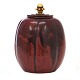 Aabenraa Antikvitetshandel presents: Carl Halier stoneware vase. Signed 6-3 1931. H: 15,5cm