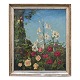 Aabenraa Antikvitetshandel presents: Large stillife with flowers, oil on canvas. Signed "Alma Even(?) 1881". ...