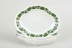 L'Art presents: Meissen, set of three small serving dishes from the green vine leaf series.