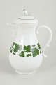 L'Art presents: Meissen, coffee pot from the green vine leaf series.
