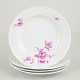 L'Art presents: Meissen, set of four dinner plates.