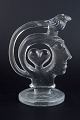 L'Art presents: Bertil Vallien for Kosta Boda, figurative glass sculpture.