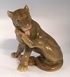 Lundin Antique presents: Bing & Grondahl. Lioness. Model 2051. Height 22 cm. (2 quality)