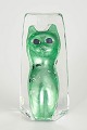 L'Art presents: Renate Stock-Paulsson for Kosta Boda / Sea Glasbruk, cat figure.