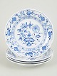 Meissen, Blue Onion, set of 4 salad plates.