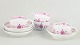 L'Art presents: Meissen, set of 4 small coffee cups with matching saucers.
