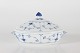 Royal CopenhagenBlue fluted plainOval lidded bowl ...