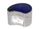 Antik K presents: Allan Børge Larsen silverModern box with big lapis lazuli stone from the 1970'es