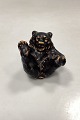 Royal Copenhagen Stoneware Figurine Bear cub on the back ...