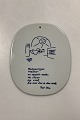 Royal Copenhagen Piet Hein Gruk Plate from 1958