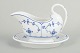 L'Art presents: Royal Copenhagen Blue Fluted Plain, rare antique sauce boat.