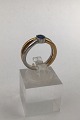 Danam Antik presents: Georg Jensen 18K Gold Ring No. 15 (Saphire)