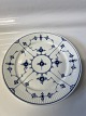 Antik Huset presents: Royal Copenhagen Blue Fluted Fluted, completely flat dinner plate.Decoration No. 1/184.