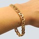 Antik Damgaard-Lauritsen presents: A bracelet of 14k gold, w. 8 mm