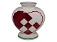 Antik K presents: AluminiaChristmas Heart vase
