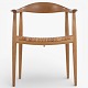 Roxy Klassik presents: Hans J. Wegner / Johannes Hansen.JH 501 - 'The Chair' dining chair in patinated oak ...