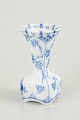 Royal Copenhagen Blue Fluted Full Lace small vase.