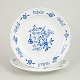 Meissen Blue Orchid,  two lunch plates.