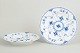 L'Art presents: Royal Copenhagen Blue Fluted Half Lace two dinner plates.