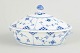 Royal Copenhagen Musselmalet Halvblonde oval terrin med ...