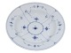 Antik K presents: Blue Fluted PlainLarge soup plate 24.5 cm. from before 1894