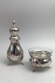 Danam Antik presents: Cohr Silver Salt Cellar and Pepperpot (Set)