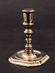 Baroque brass candlestick