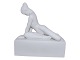 Antik K presents: Royal Copenhagen whte bisquitLarge Perfectio woman's sculpture