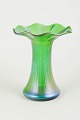 Loetz iridescent glass vase.