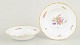 Royal Copenhagen, Saxon Flower set of two deep soup ...