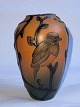 Vase with bird decoration from P. Ipsens Enke