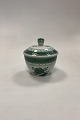 Danam Antik presents: Royal Copenhagen Green Tranquebar Sugar Bowl No. 953