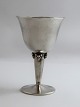 Herbert Wilhelm F. Jensen, Bagsvärd. Small sterling silver drinking glass (925). Height 9.5 cm
