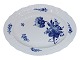 Blue Flower CurvedOval platter 31 cm. #1555