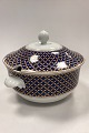 Danam Antik presents: Royal Copenhagen Liselund Dark Blue Tureen with lid No. 183/182