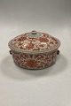 Danam Antik presents: Chinese Oriental Tureen Qianlong Iron Red Glaze