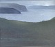 Dansk Kunstgalleri presents: "Grey Light, Tronhjem Norway" The painting is mounted in a new natural frame and ...